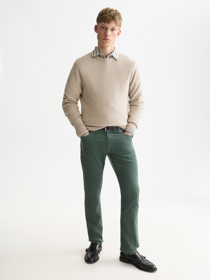 Soft knit regular-fit pullover