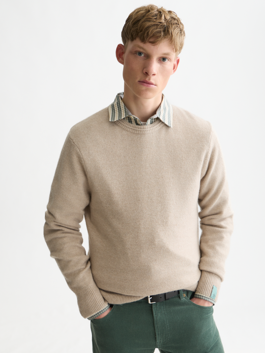 Soft knit regular-fit pullover