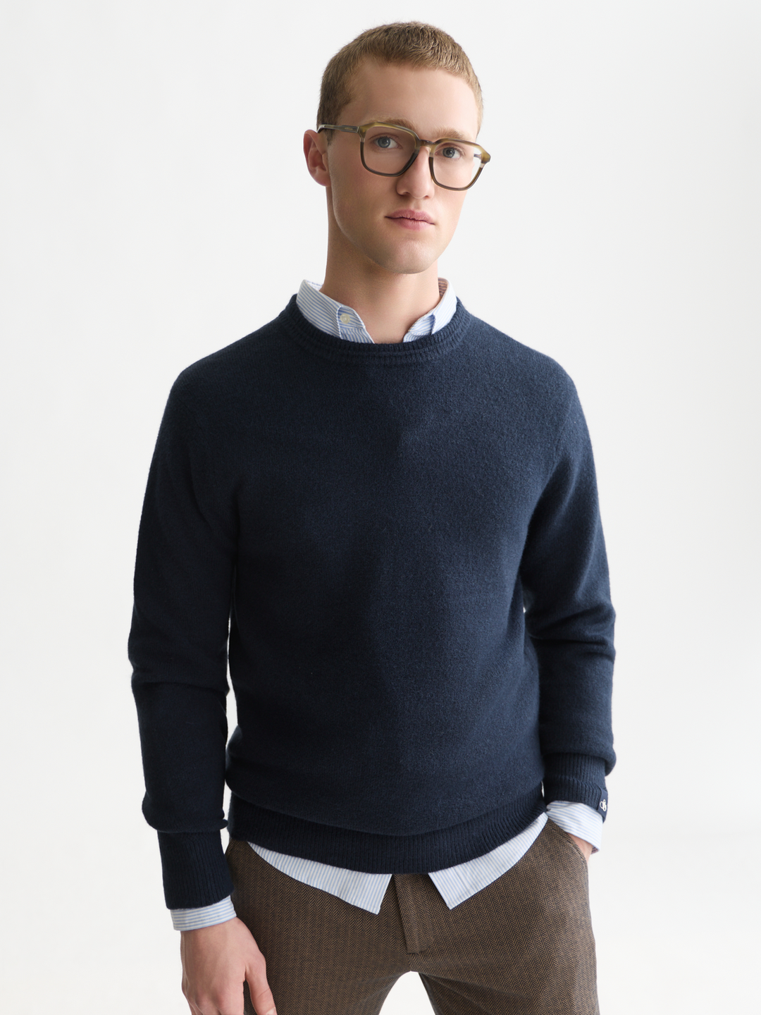 Soft knit regular-fit pullover