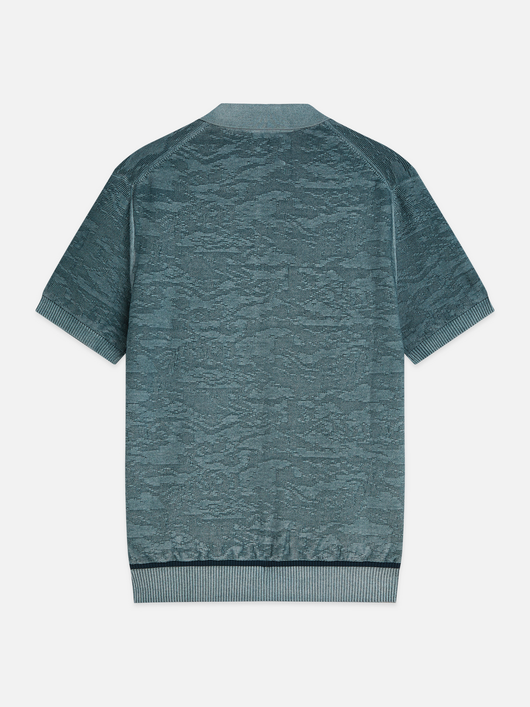 Structured regular-fit polo