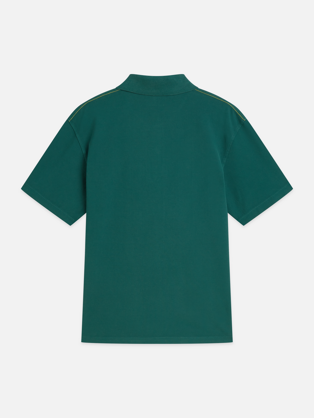 Pique relaxed-fit garment dyed polo