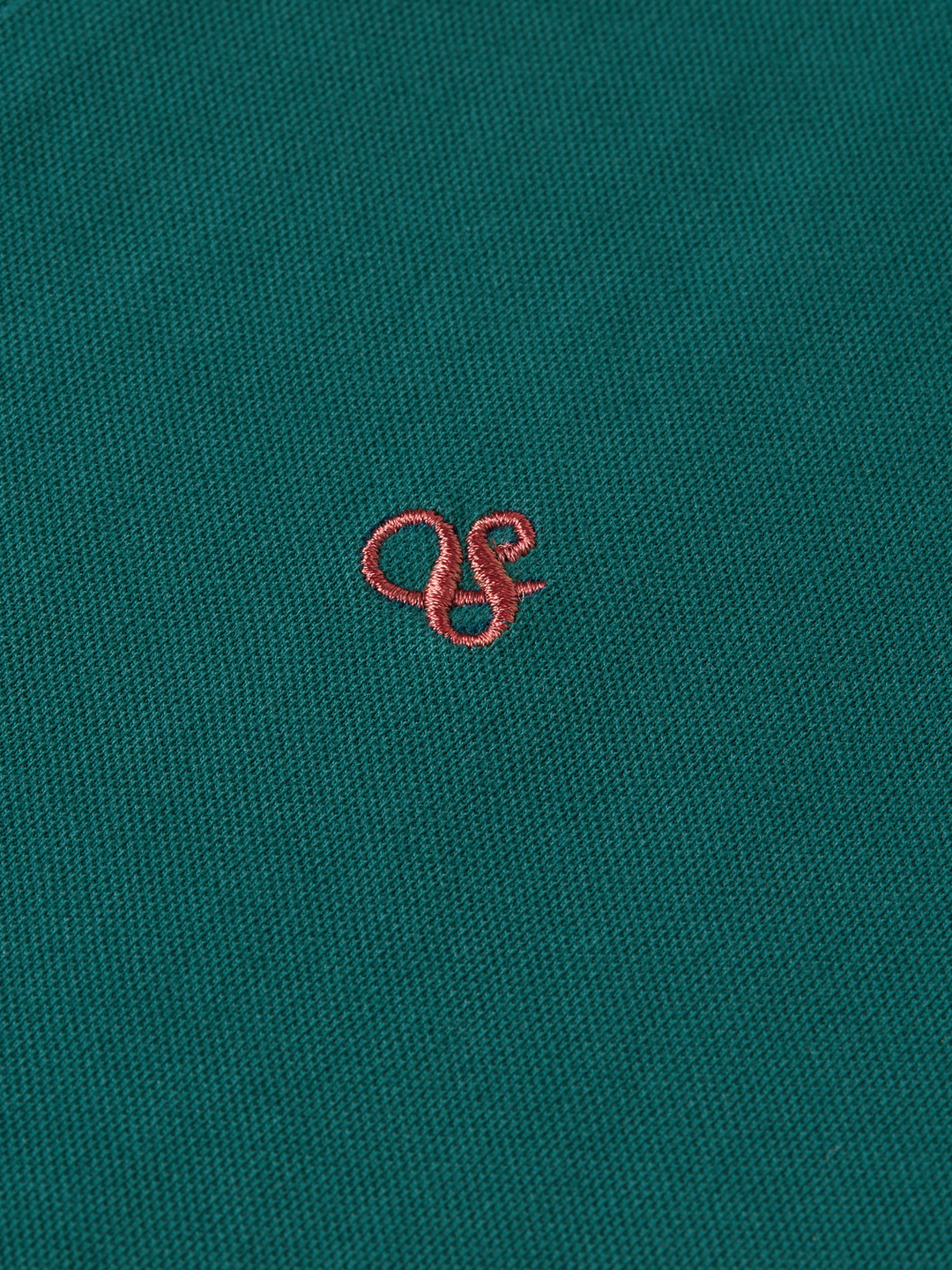 Pique relaxed-fit garment dyed polo