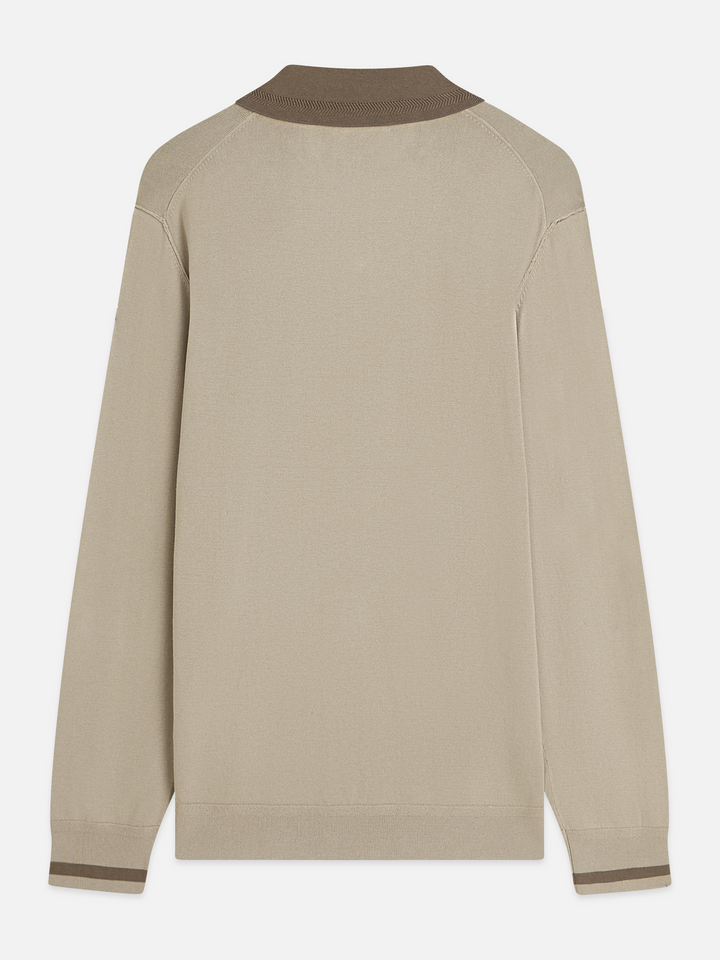 Ecovero long sleeved polo