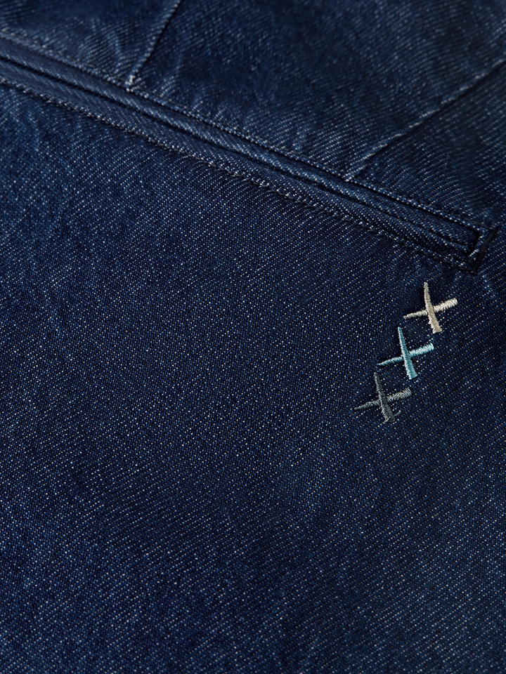 Loose-fit chino jeans