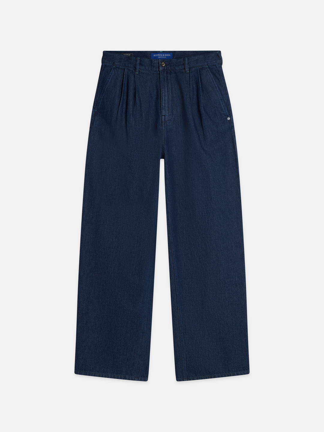 Loose-fit chino jeans
