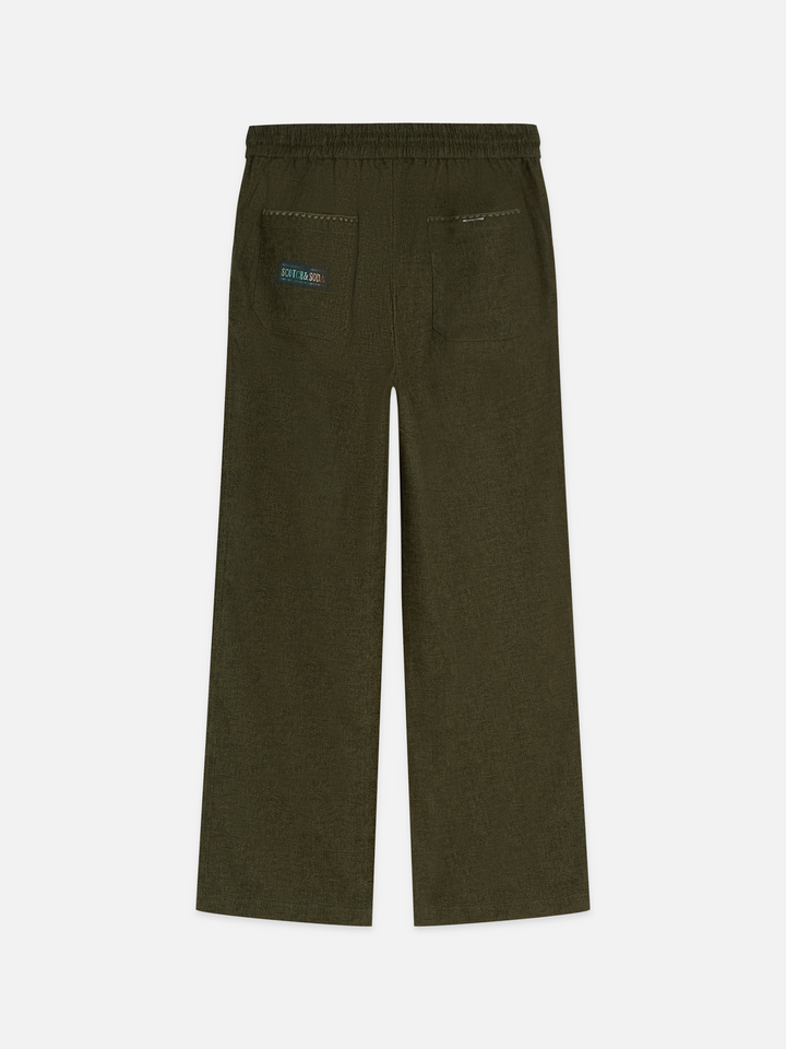 Otis melange cotton-blend jogger