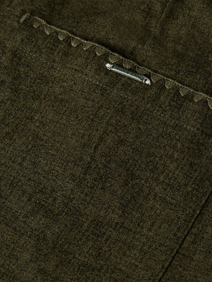 Otis melange cotton-blend jogger