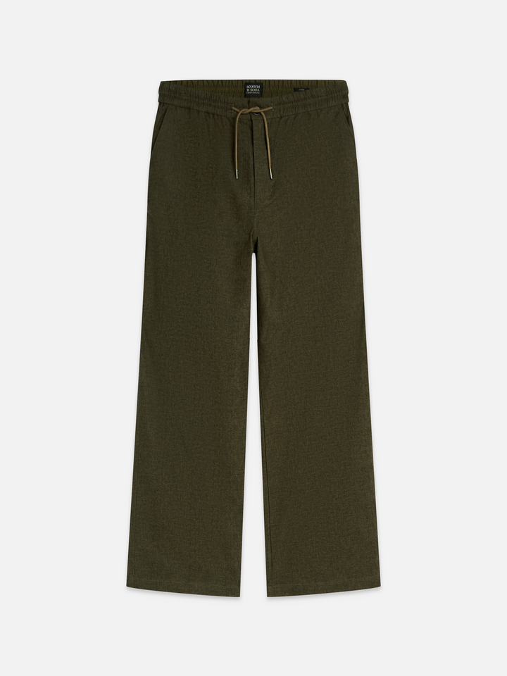 Otis melange cotton-blend jogger