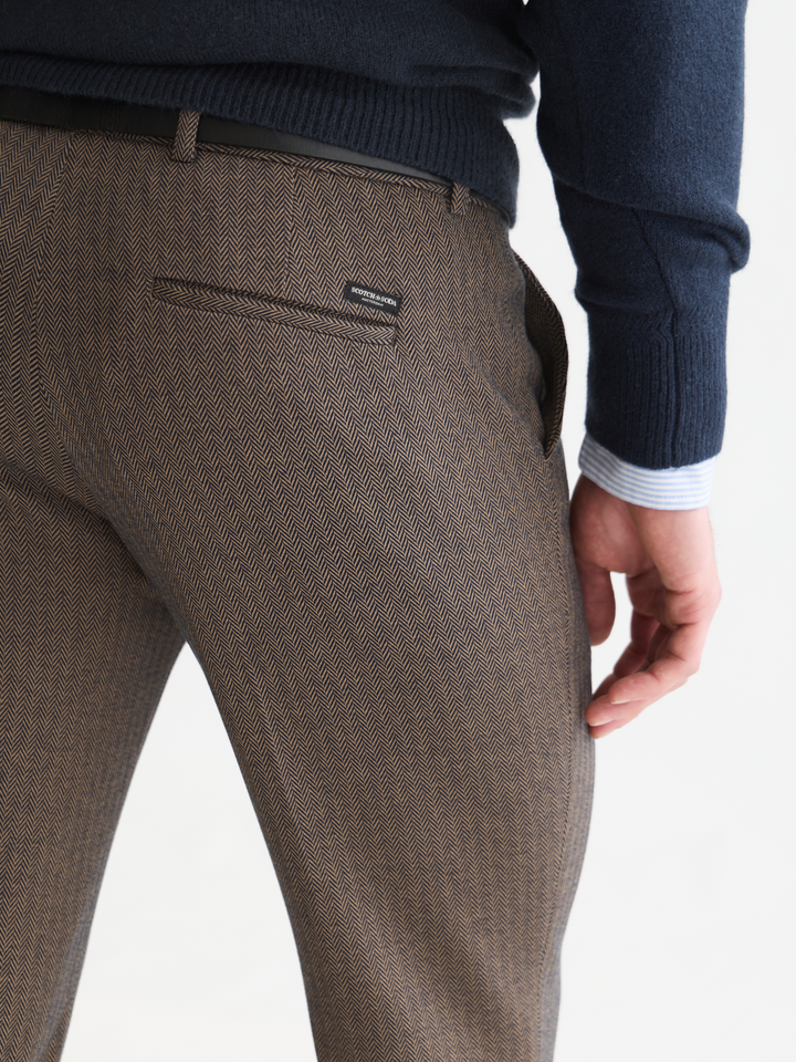 Seasonal core Mott tailored jersey chino