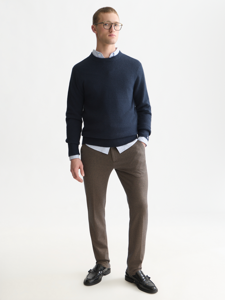 Seasonal core Mott tailored jersey chino
