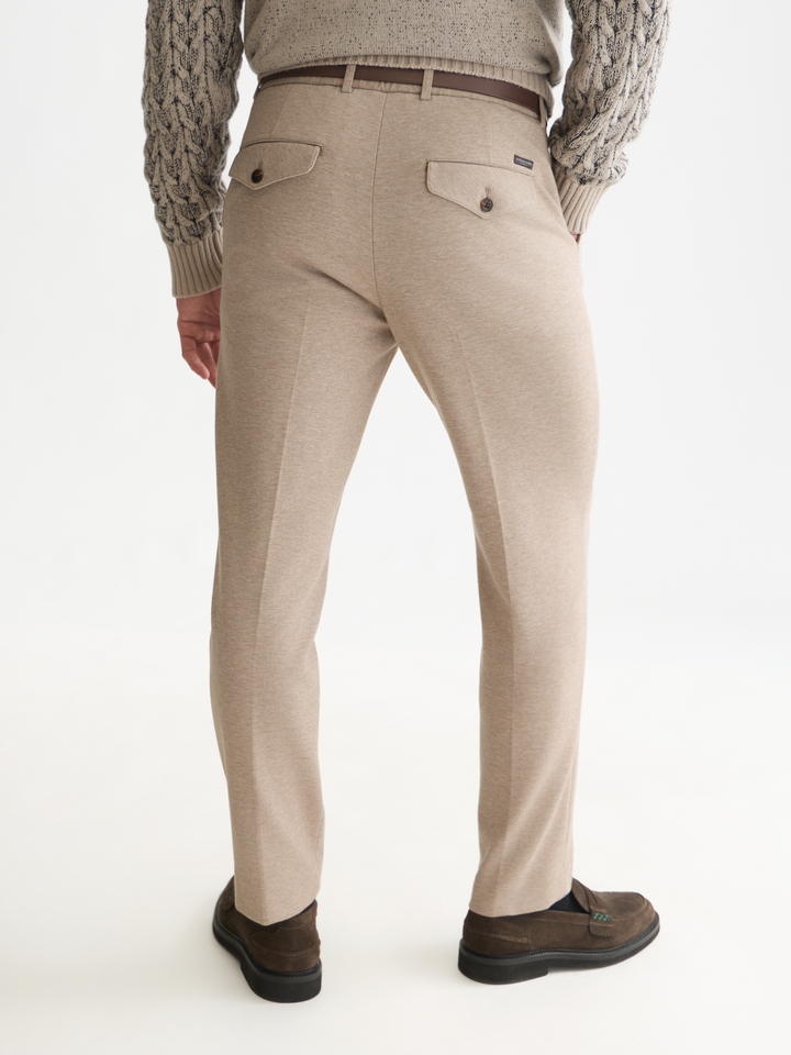 Finch tailored yarn-dyed jersey jogger