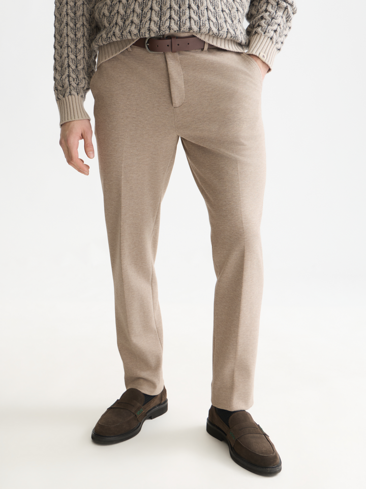 Finch tailored yarn-dyed jersey jogger