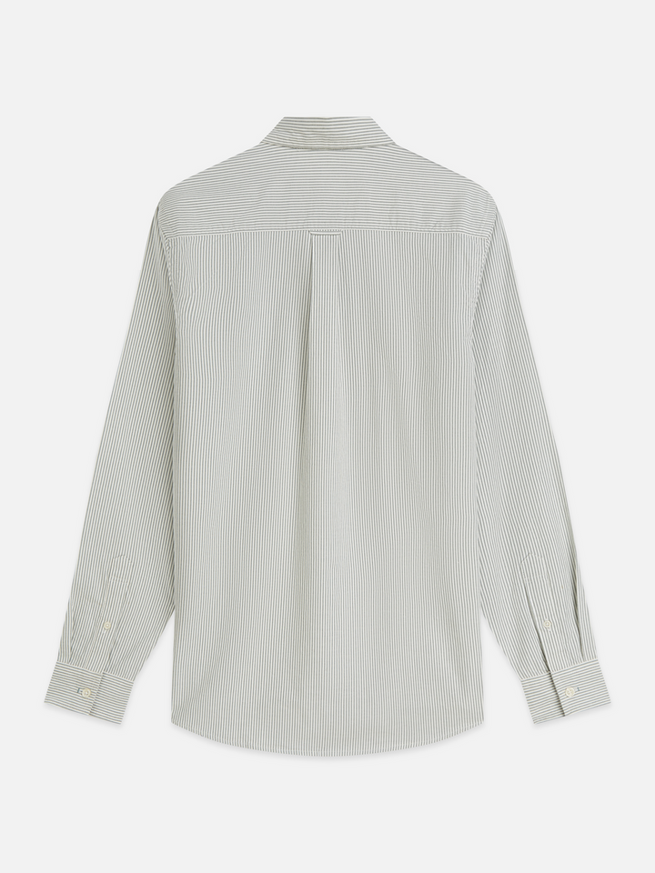 Seasonal core oxford striped regular-fit shirt
