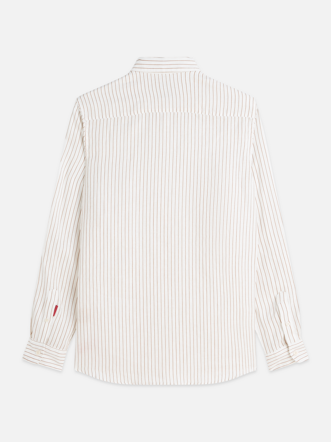 Striped linen regular-fit shirt
