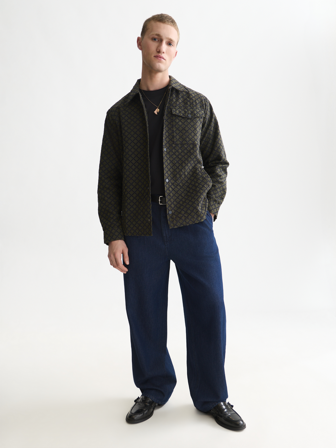 Broderie anglaise coach jacket
