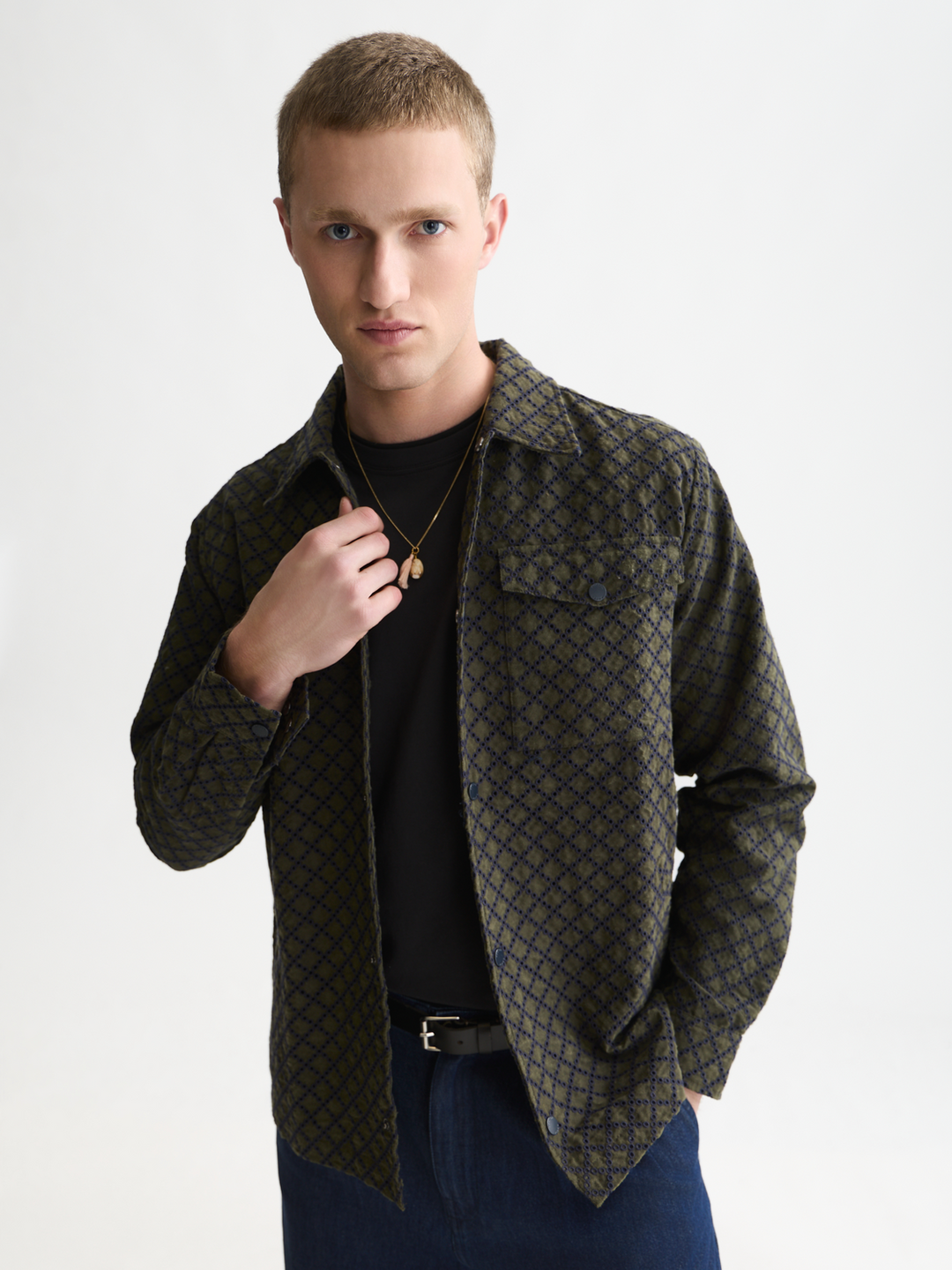 Broderie anglaise coach jacket