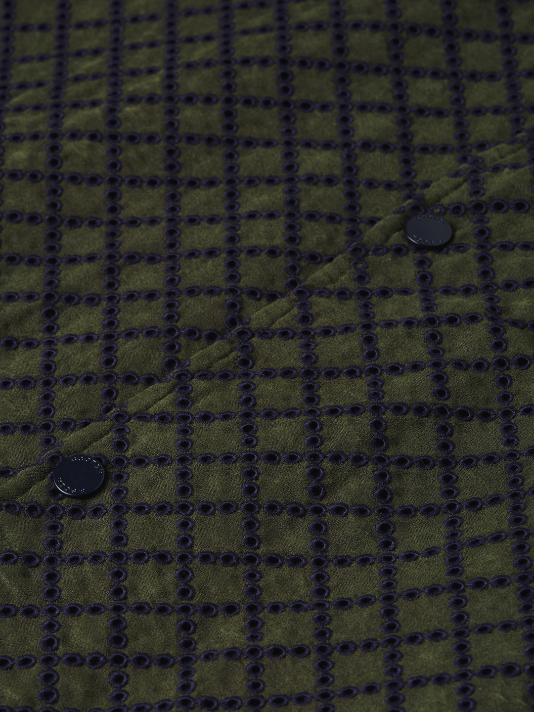 Broderie anglaise coach jacket