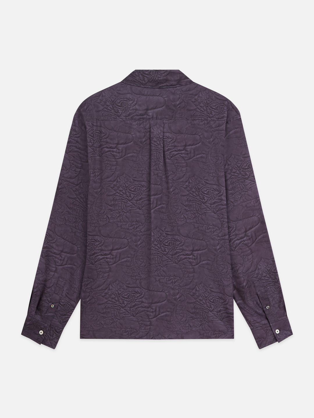 Printed lyocell relaxed-fit shirt