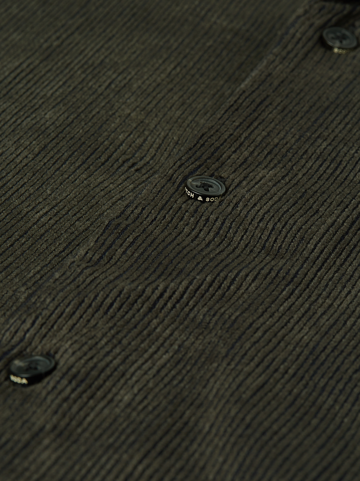 Jacquard short sleeved relaxed-fit shirt