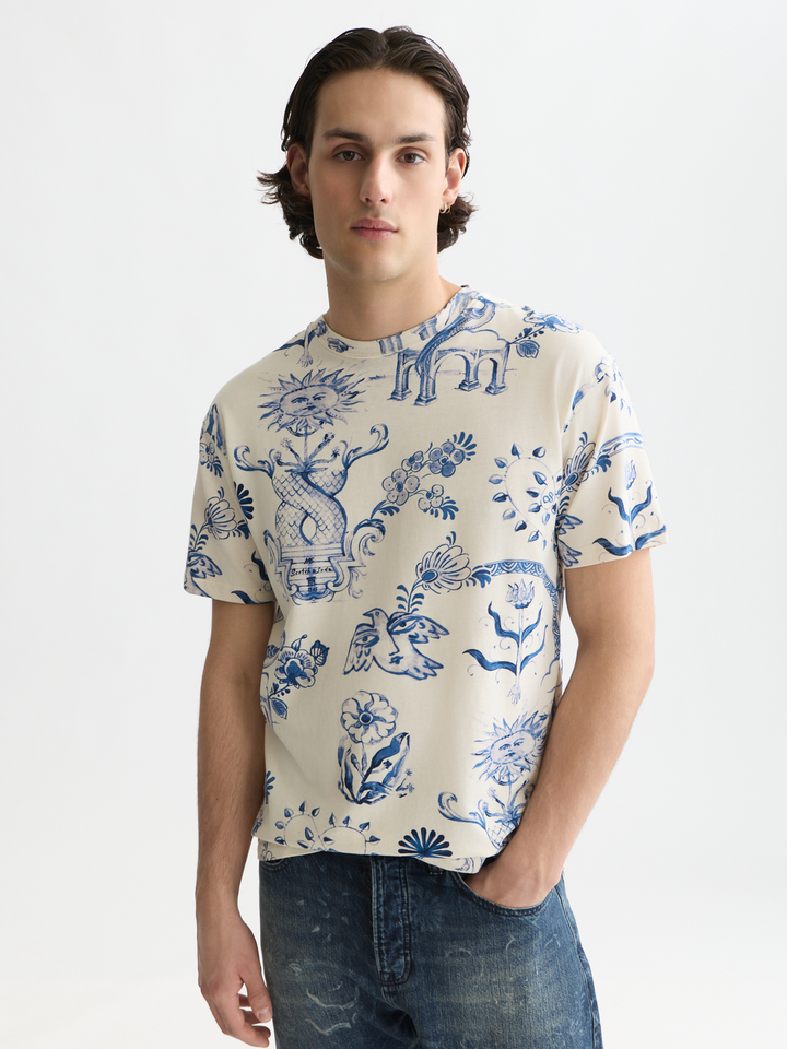 Printed relaxed-fit T-shirt