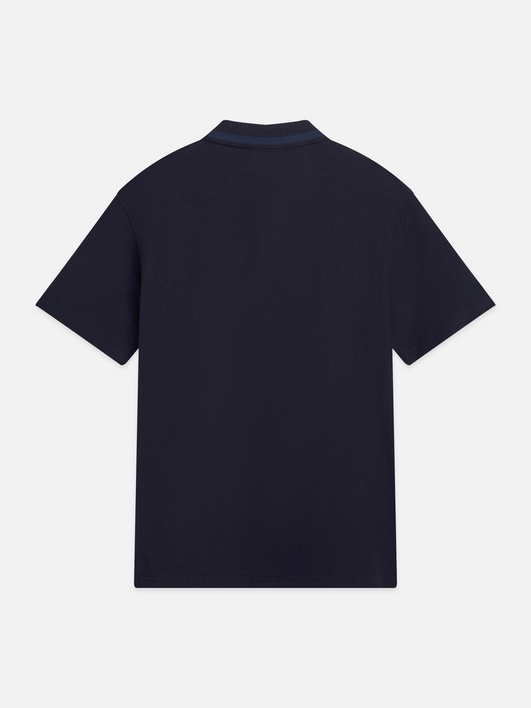 Structured relaxed-fit polo