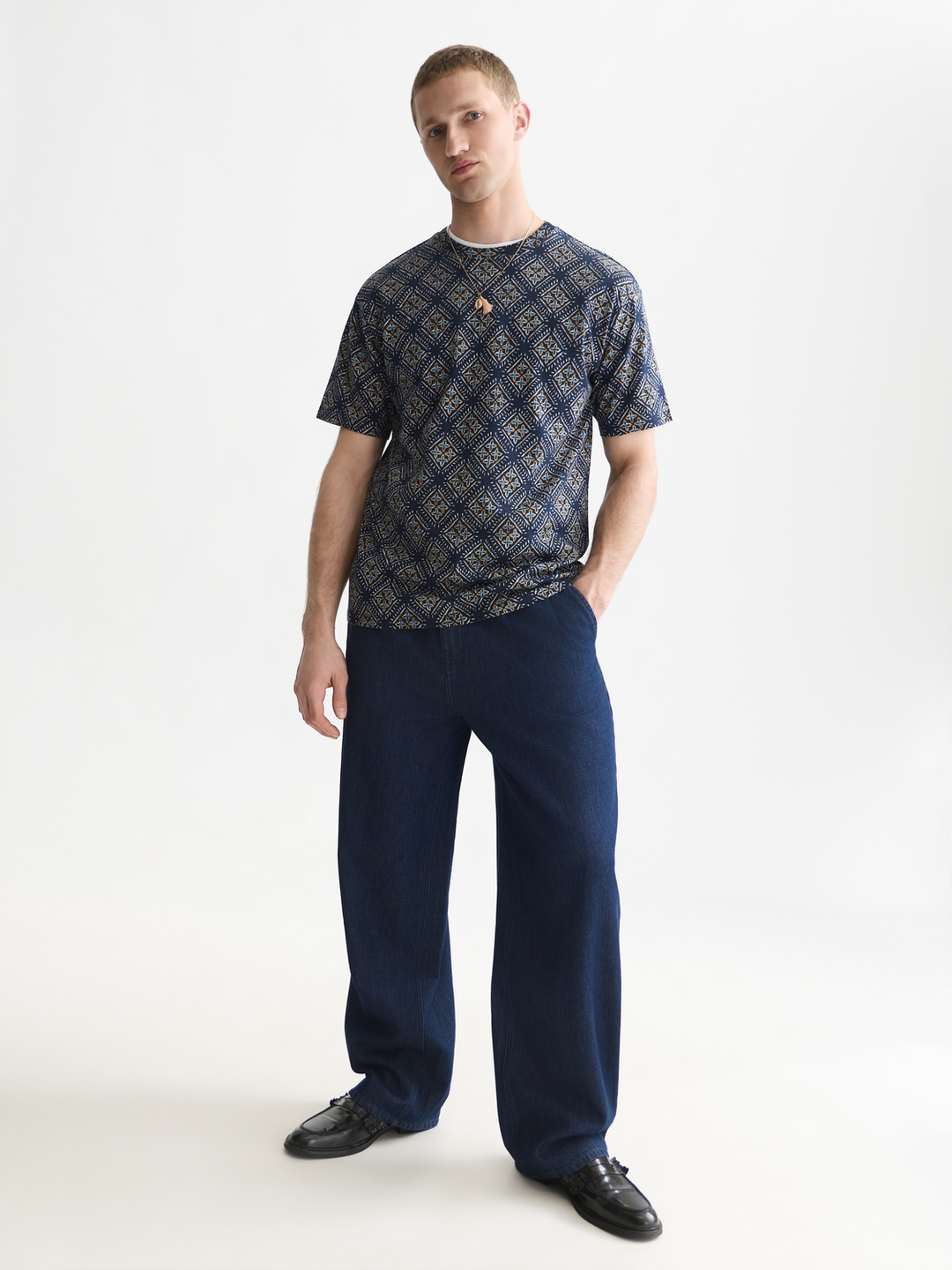 Printed relaxed-fit T-shirt