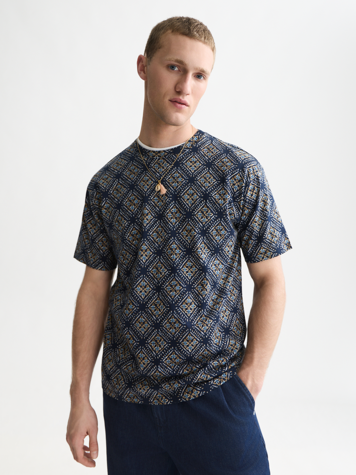 Printed relaxed-fit T-shirt