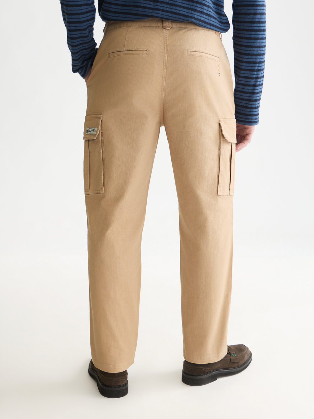 Harper garment-dyed twill cargo pant