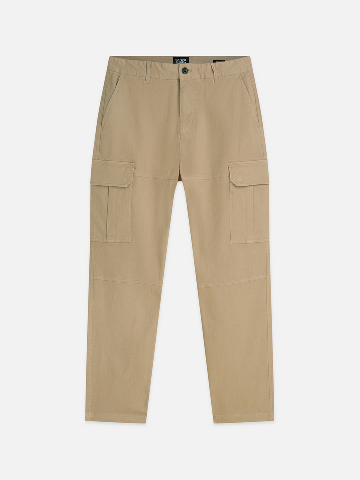 Harper garment-dyed twill cargo pant