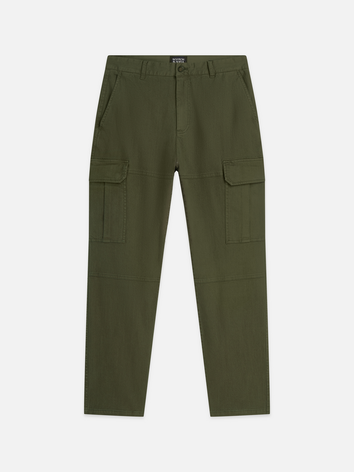 Harper garment-dyed twill cargo pant