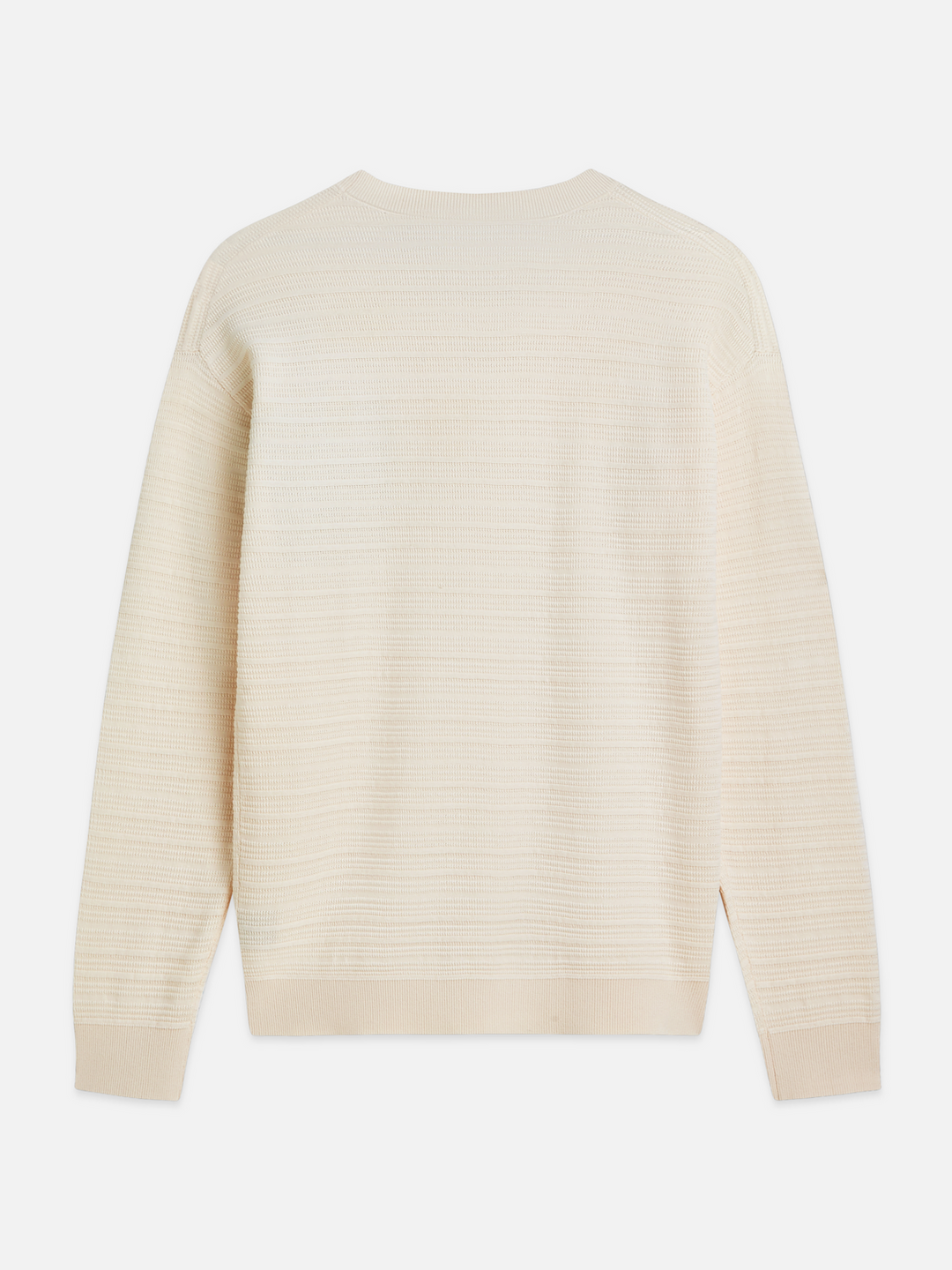 Structured chest pocket relaxed-fit pullover