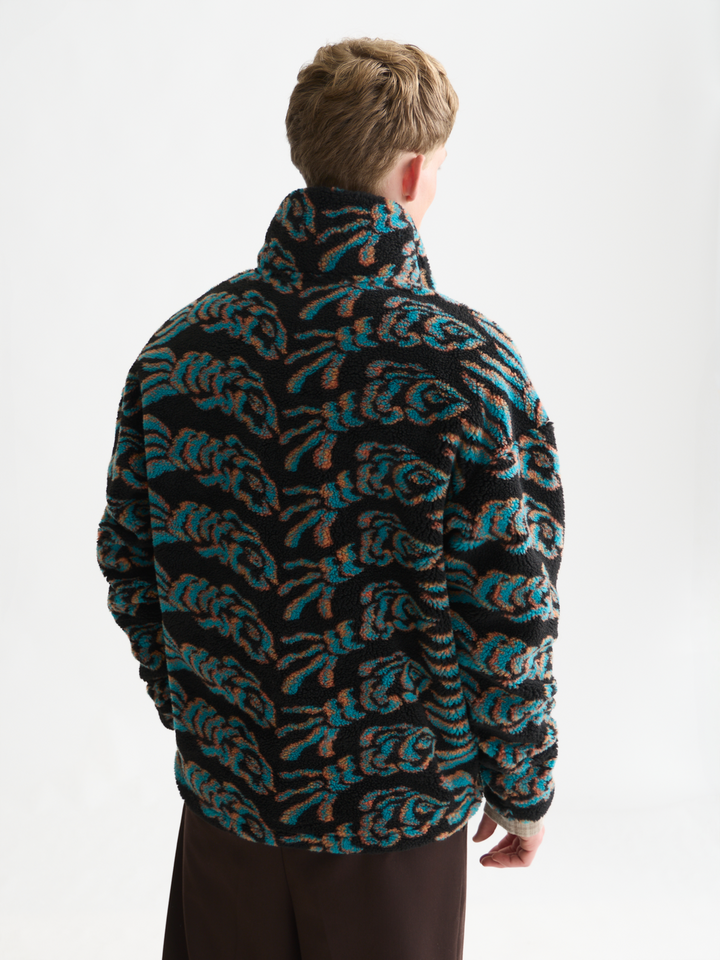Zip-through relaxed-fit polar fleece