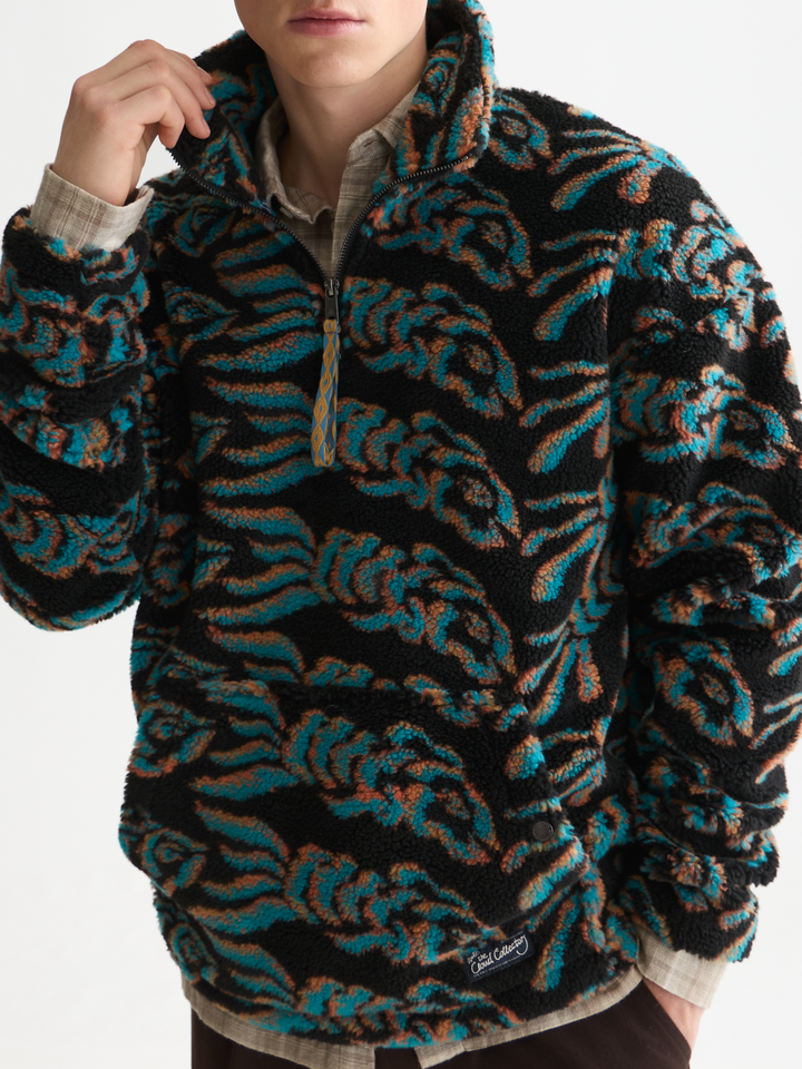 Zip-through relaxed-fit polar fleece