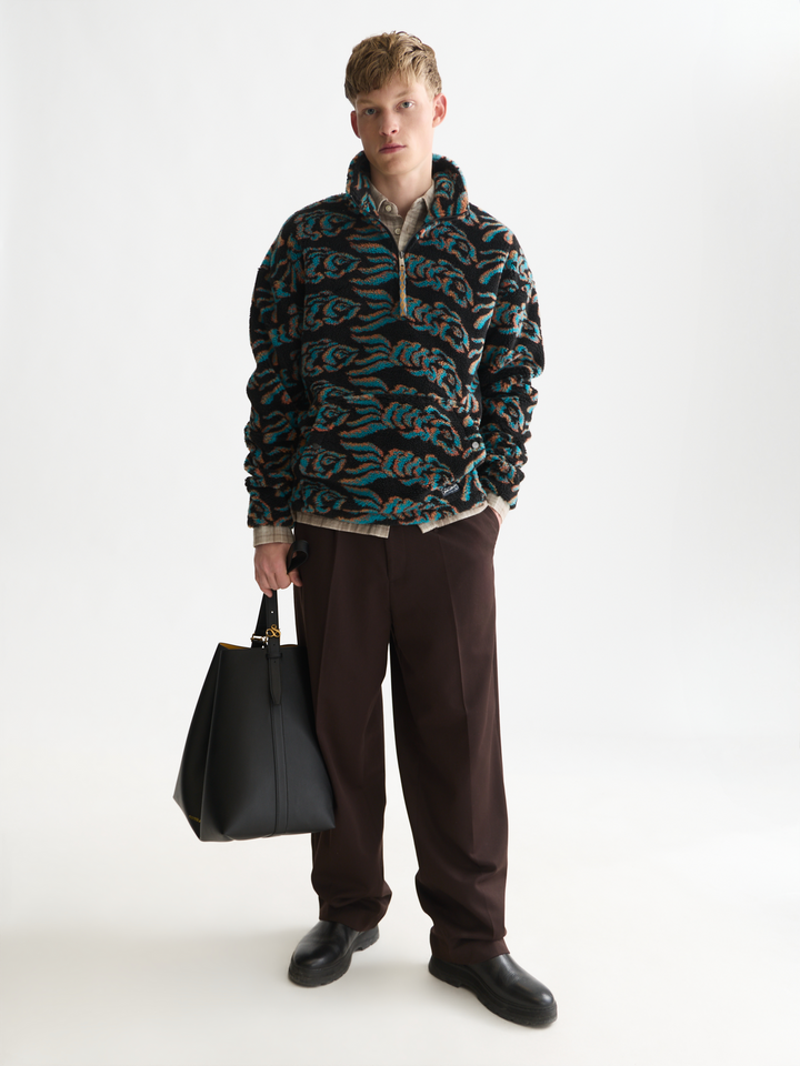 Zip-through relaxed-fit polar fleece