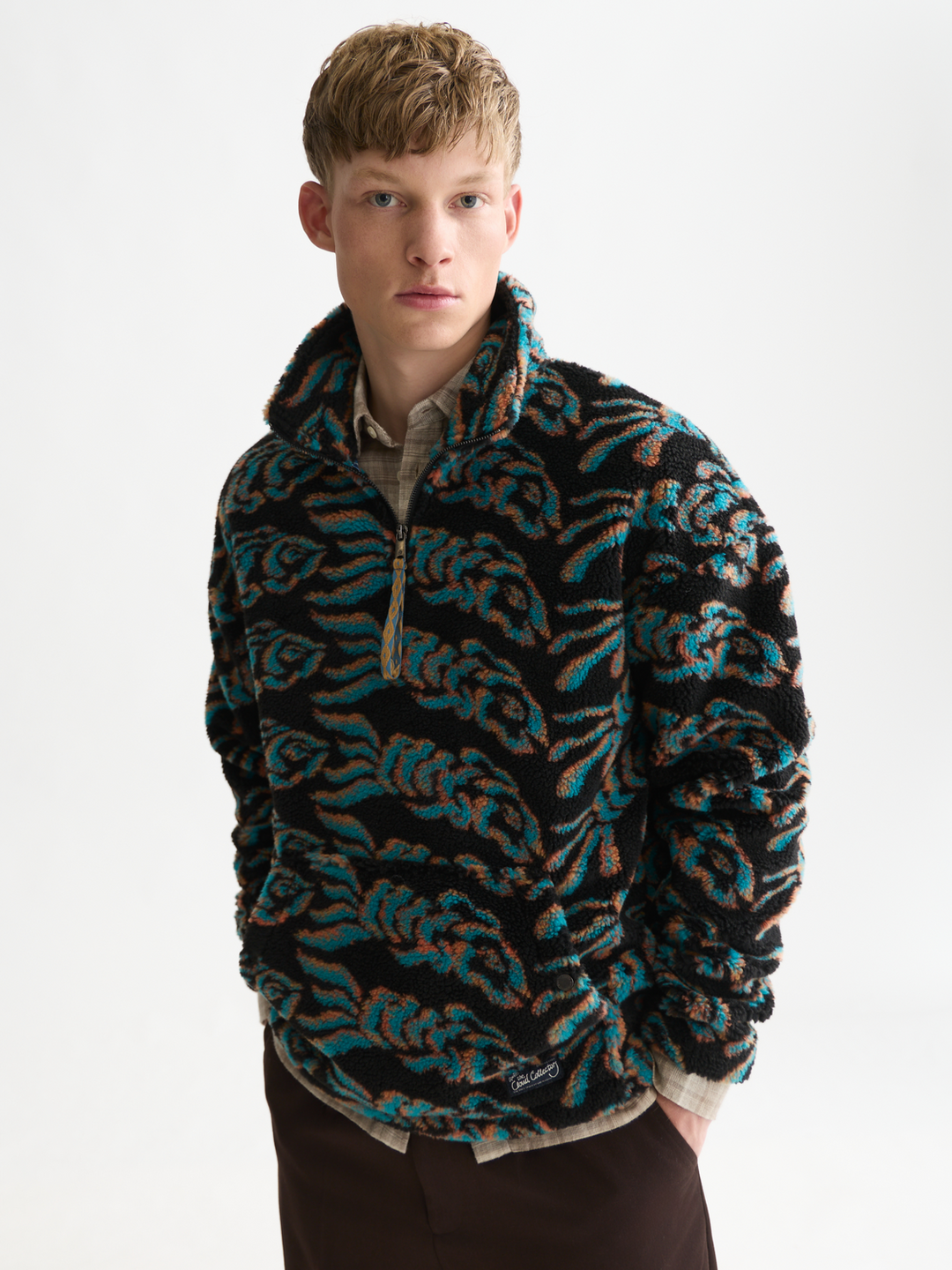 Zip-through relaxed-fit polar fleece