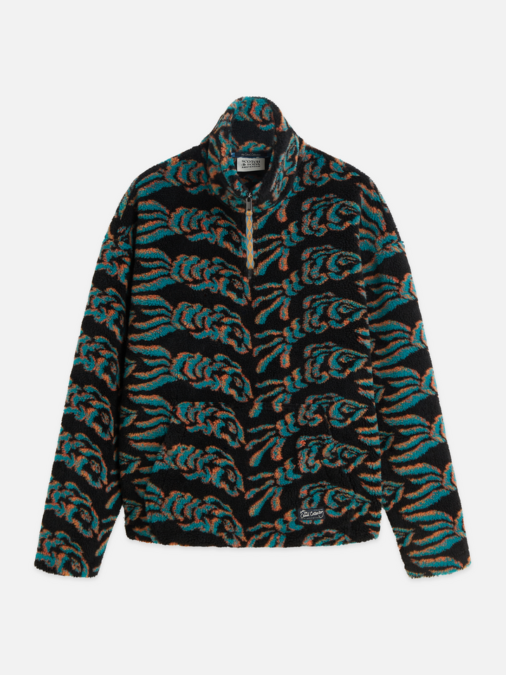 Zip-through relaxed-fit polar fleece
