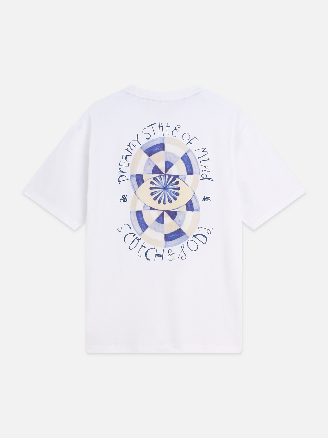 Front and back artwork  relaxed-fit T-shirt