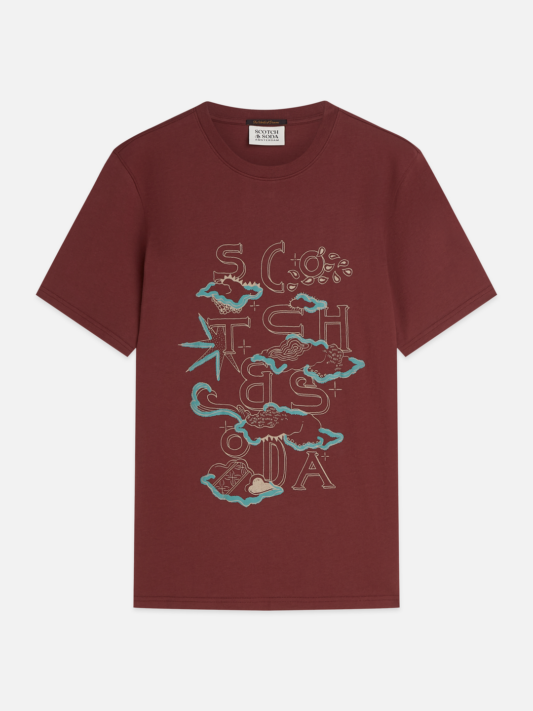 Front artwork regular-fit T-shirt