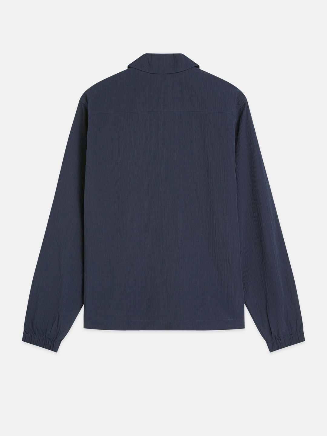 Crinckled cotton-blend coach jacket