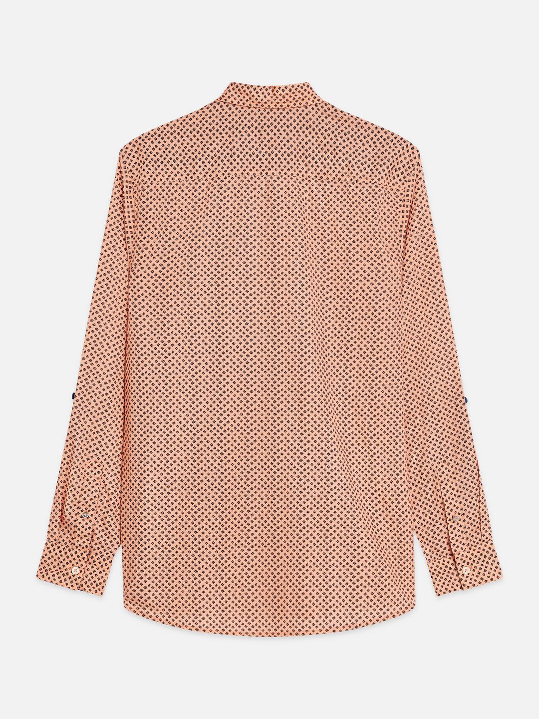 Printed cotton poplin regular-fit shirt