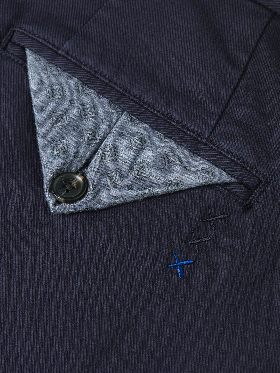 Warren cotton blend twill belted chino
