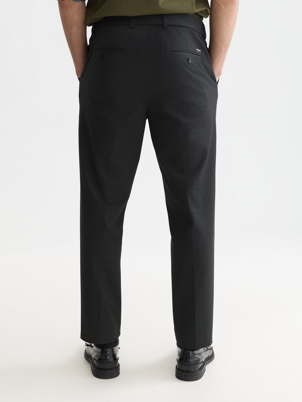 Finch tailored yarn-dyed technical jersey jogger