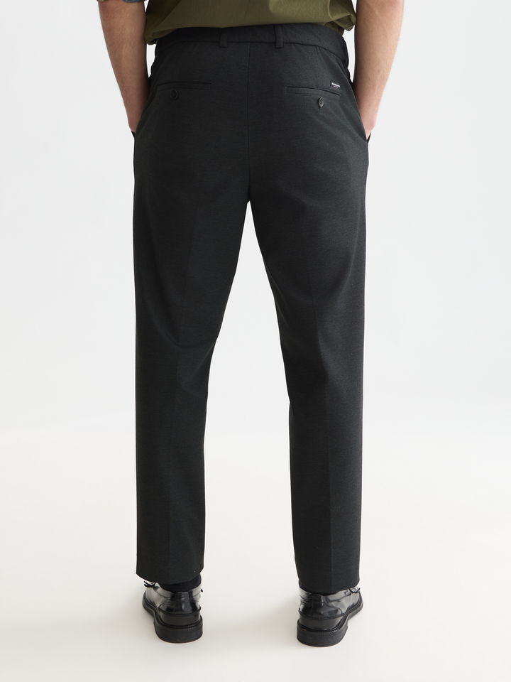 Finch tailored yarn-dyed technical jersey jogger