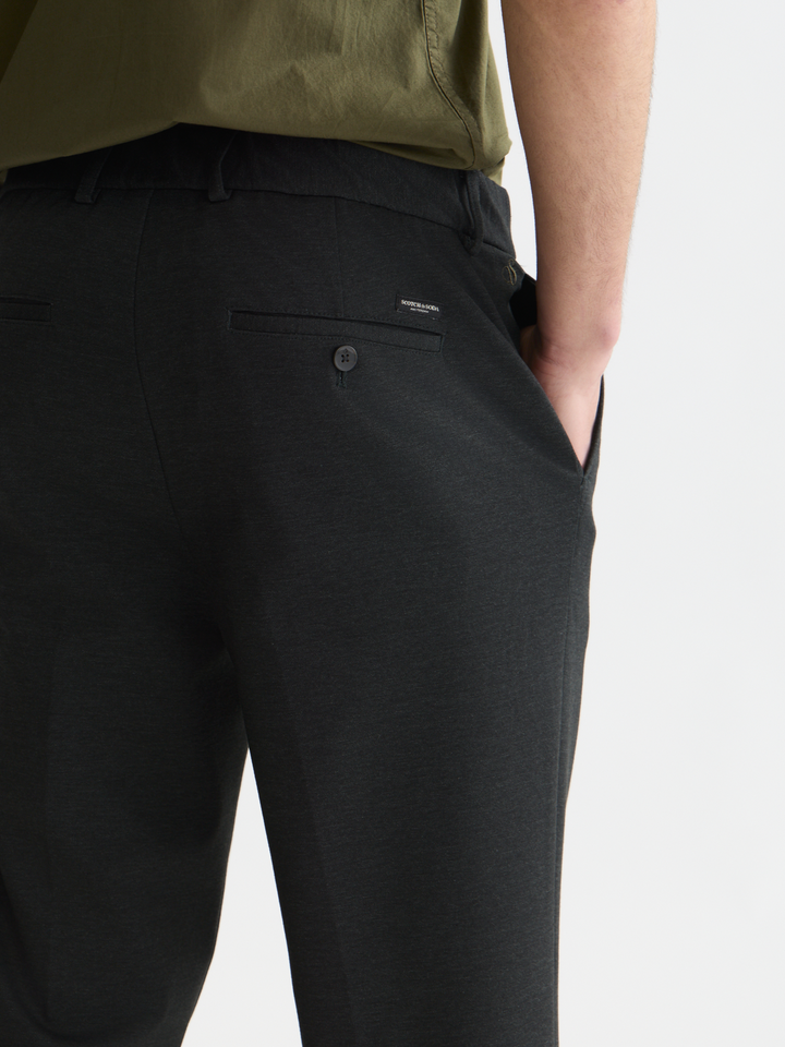 Finch tailored yarn-dyed technical jersey jogger