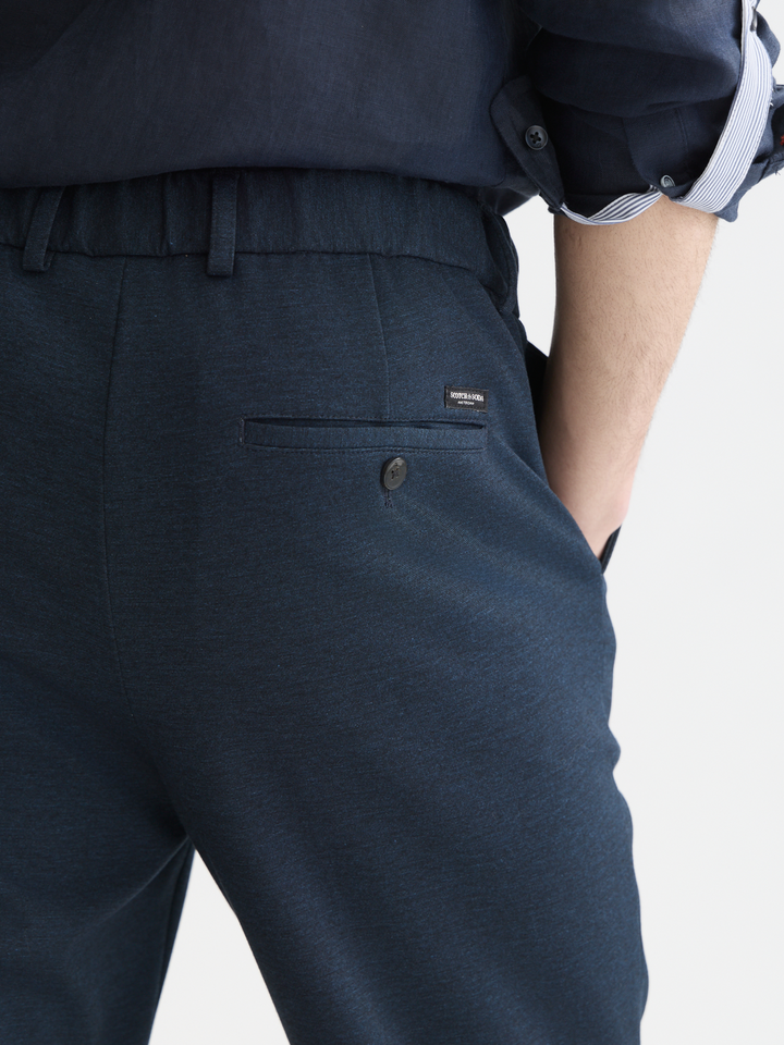 Finch tailored yarn-dyed technical jersey jogger