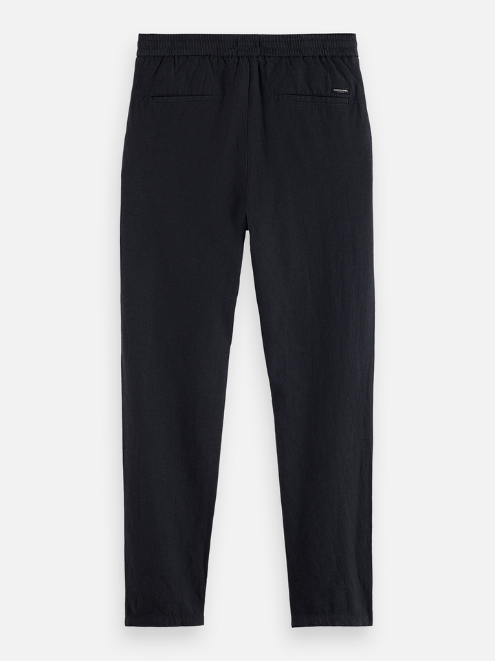 NOS Warren cotton-linen twill jogger
