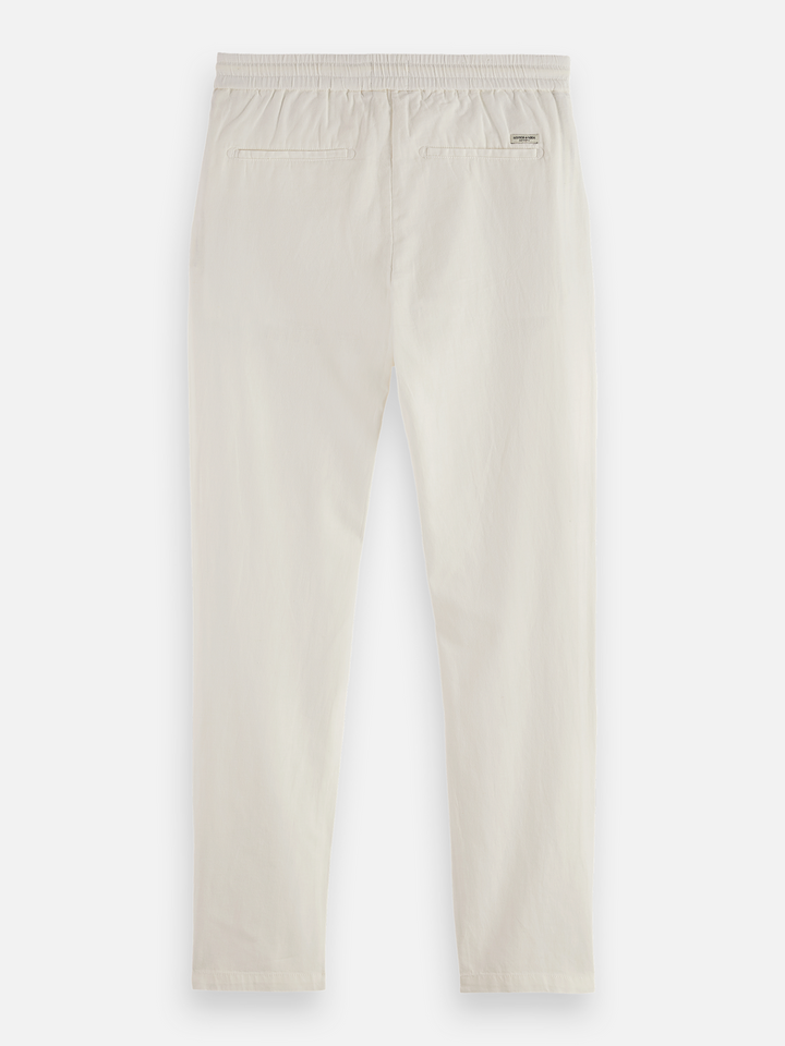 NOS Warren cotton-linen twill jogger