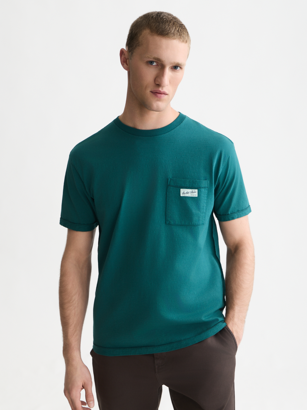 Garment-dye relaxed-fit T-shirt