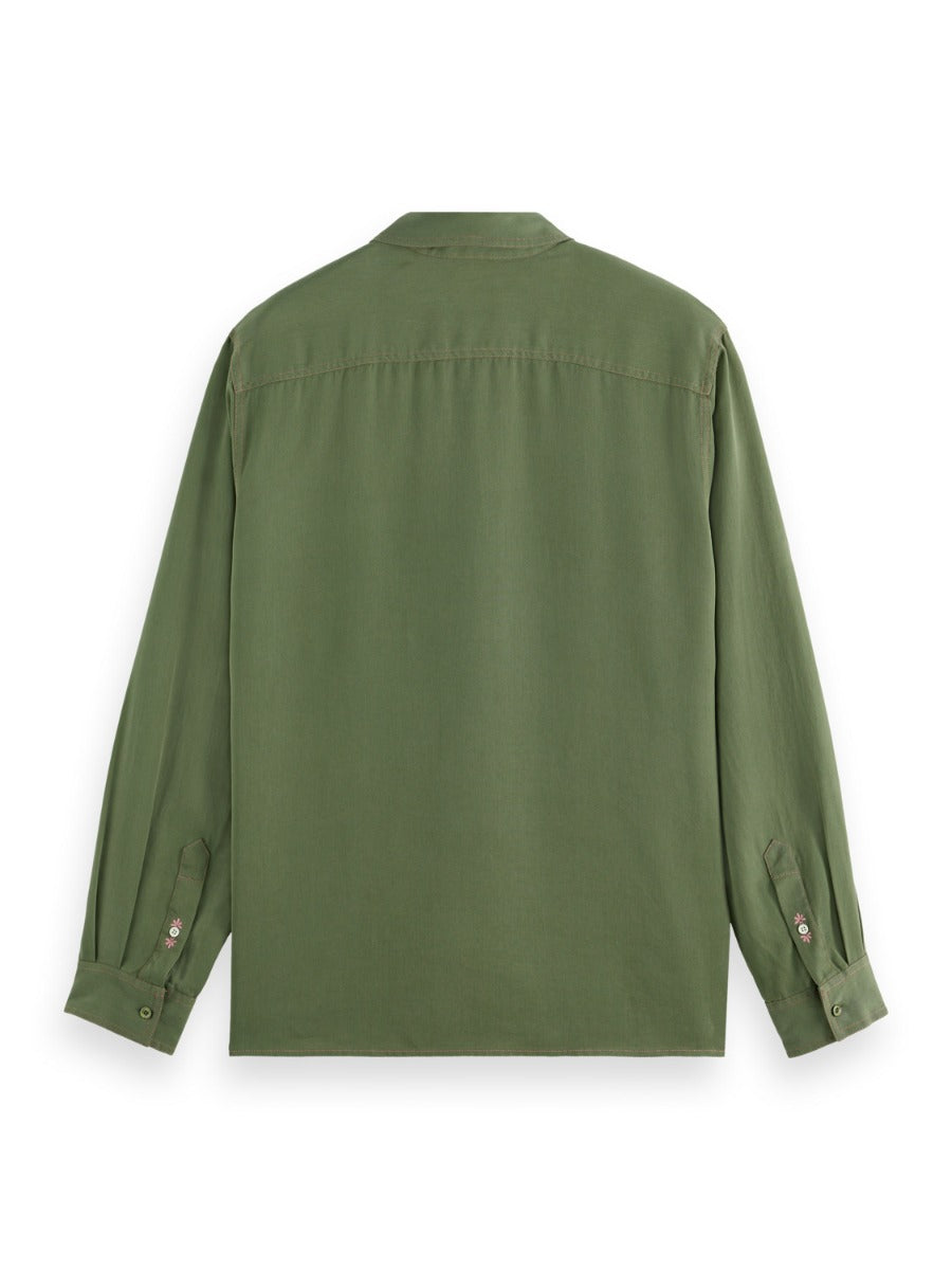 Solid Tencel Shirt