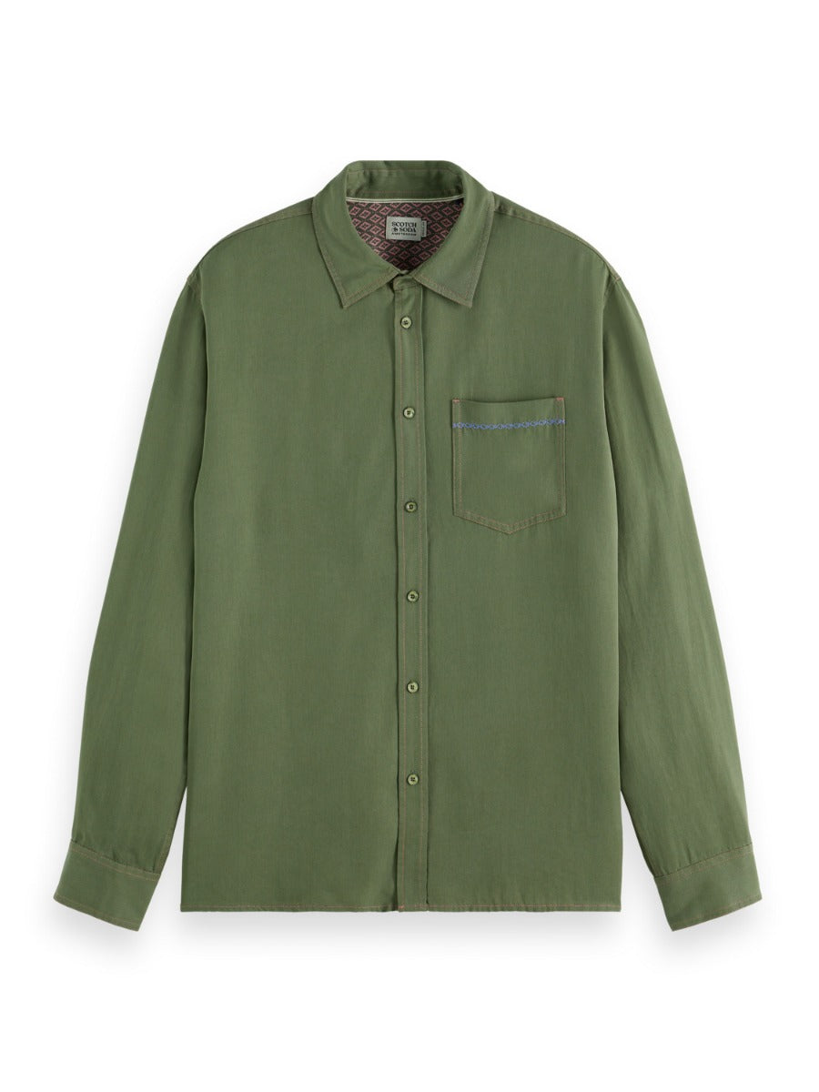 Solid Tencel Shirt